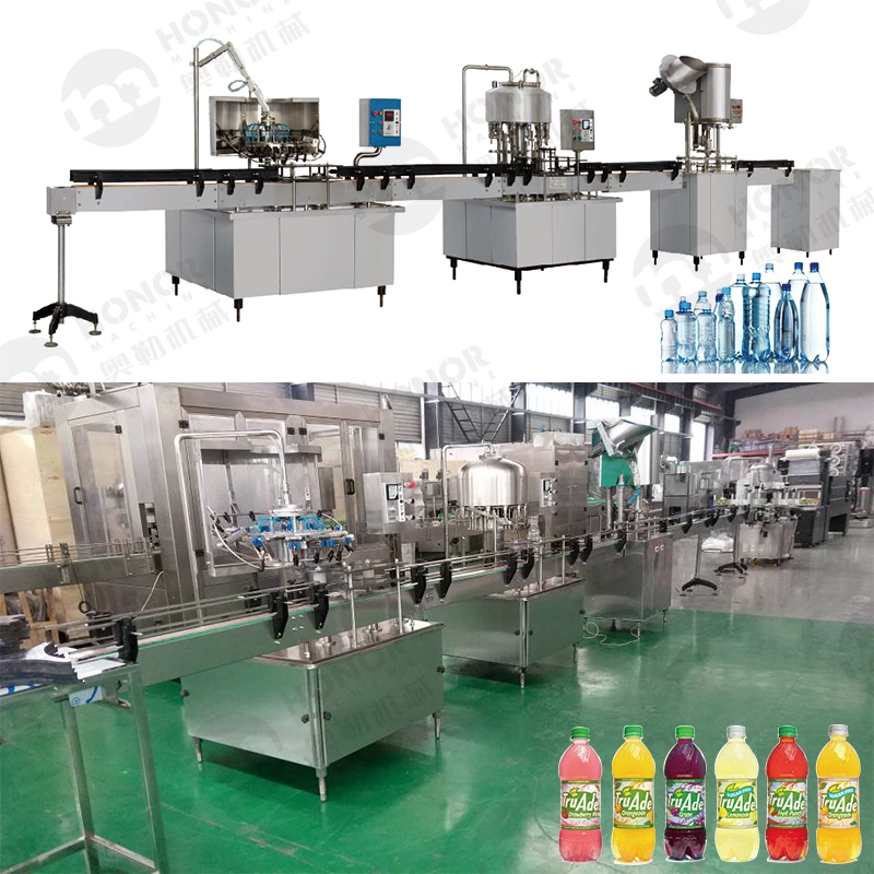 Automatic Production of Carbonated Drinks, Water, Juice and Other Advanced Linear Equipment