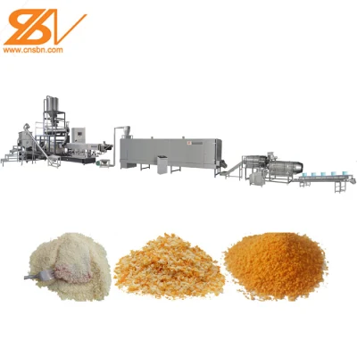 Saibainuo Japanese Panko Bread Crumbs Crusher Crushing Plant Manufacturing Extruder Processing Production Breadcrumb Making Machine Line Equipment